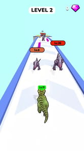 Dino Thrash 3D APK screenshot 1