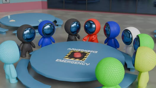 Imposter 3D co-op APK screenshot 1