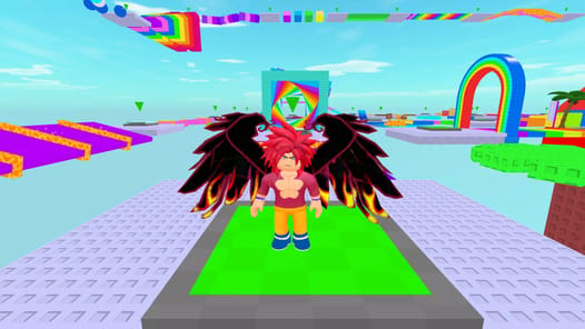 Obby's World Easy Parkour APK screenshot 1