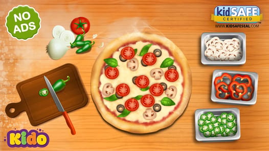 Pizza Baking Kids Games APK screenshot 1