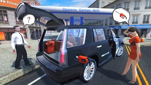 Car Simulator Escalade Driving APK screenshot 1