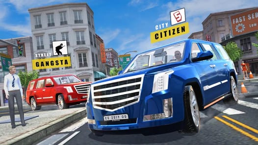 Car Simulator Escalade Driving APK screenshot 1