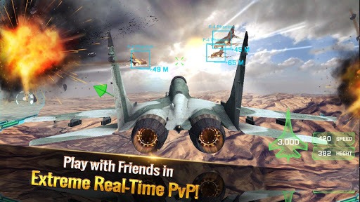 Ace Fighter: Modern Air Combat Jet Warplanes APK screenshot 1
