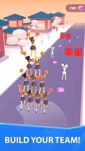 Cheerleader Run 3D APK screenshot 1