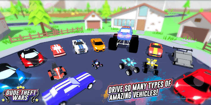 Dude Theft Wars: Open World Sandbox Simulator BETA APK screenshot 1