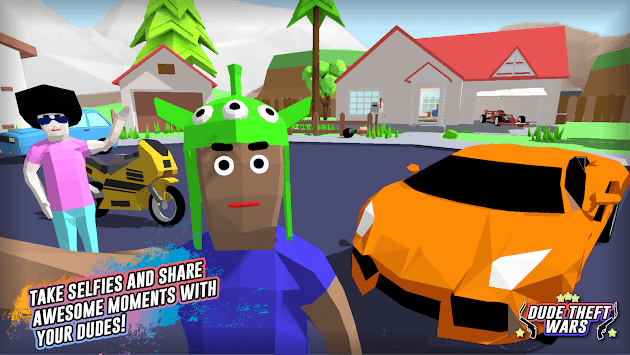 Dude Theft Wars: Open World Sandbox Simulator BETA APK screenshot 1