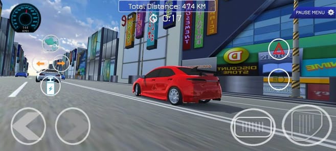 Corolla Toyota Car Drive Game APK screenshot 1