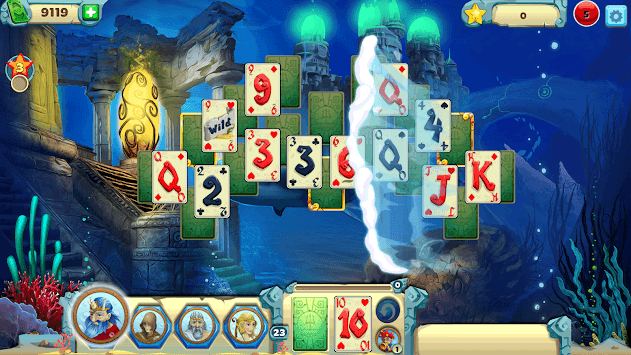 Solitaire Atlantis APK screenshot 1 Solitaire Atlantis APK screenshot 1