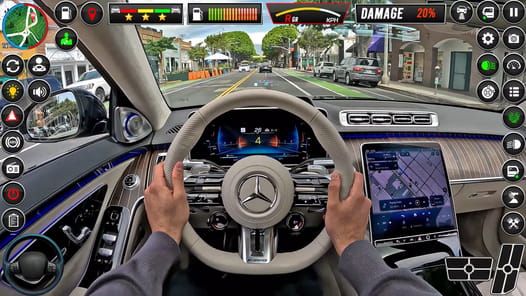 School Car Driver 3D Game APK screenshot 1
