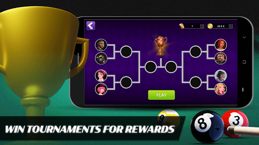 8 Ball Billiards- Offline Free Pool Game APK screenshot 1
