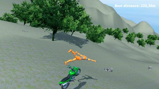 Motorcycle Ragdoll Fall APK screenshot 1 Motorcycle Ragdoll Fall APK screenshot 1