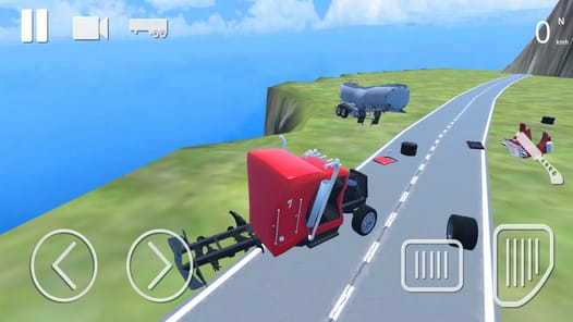 Truck Crash Simulator Accident APK screenshot 1