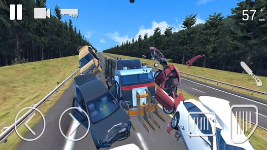 Truck Crash Simulator Accident APK screenshot 1