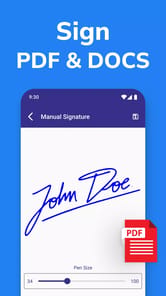 Signature On Docs & Photos APK screenshot 1