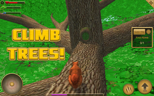 Squirrel Simulator APK screenshot 1 Squirrel Simulator APK screenshot 1
