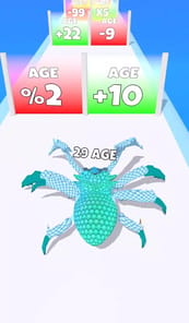Spider Evolution : Runner Game APK screenshot 1