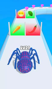 Spider Evolution : Runner Game APK screenshot 1