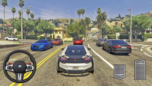BMW i8 Driving Simulator APK screenshot 1