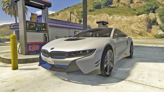 BMW i8 Driving Simulator APK screenshot 1