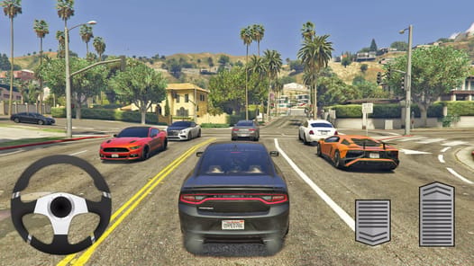 Dodge Charger Drive Simulator APK screenshot 1