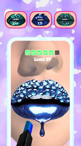 Lipstick Makeup Game APK screenshot 1
