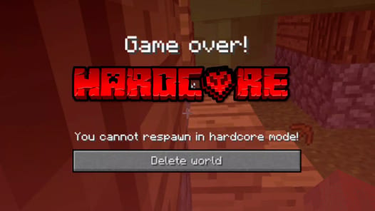 Hardcore Mod for Minecraft PE APK screenshot 1