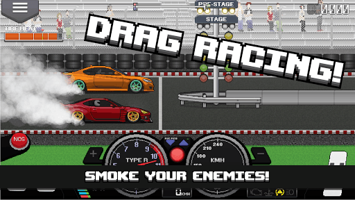 Pixel Car Racer APK screenshot 1