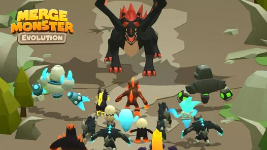Merge Monster Evolution APK screenshot 1