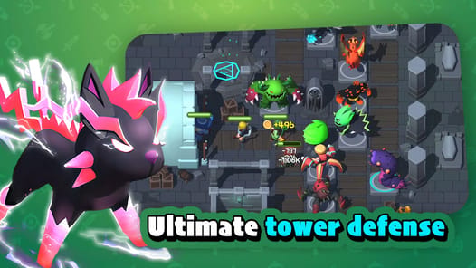 Idle Monster TD: Monster Games APK screenshot 1