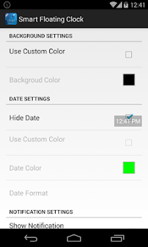 Smart Floating Clock APK screenshot 1 Smart Floating Clock APK screenshot 1