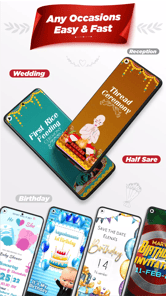Video Invitation Maker APK screenshot 1
