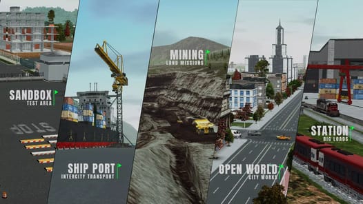 Heavy Machines & Construction APK screenshot 1