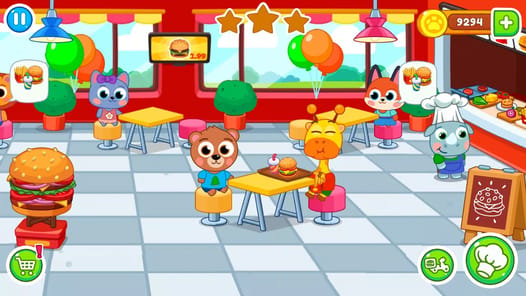 Burger Cafe APK screenshot 1