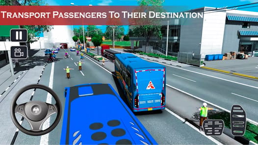 Modern Bus Simulator 3D Game APK screenshot 1