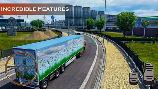 Truck Simulator : Trailer Game APK screenshot 1