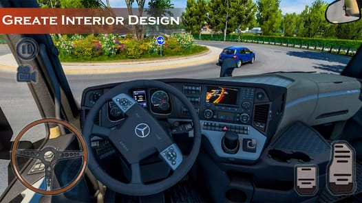 Truck Simulator : Trailer Game APK screenshot 1