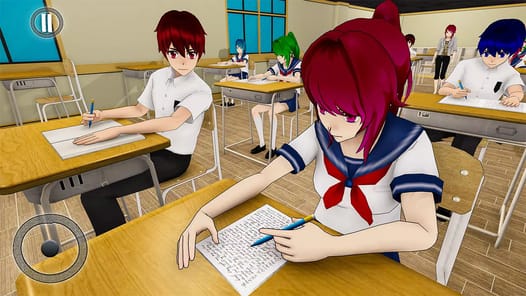 Anime Girl School Teacher 3D APK screenshot 1