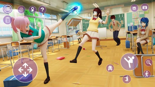 YUMI High School Simulator 3D APK screenshot 1 YUMI High School Simulator 3D APK screenshot 1