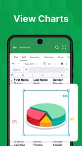 XLSX Reader: XLS Viewer Editor APK screenshot 1