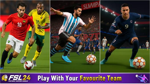 FSL 24 League : Soccer Game APK screenshot 1