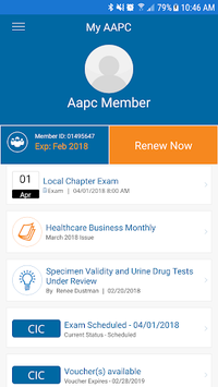 My AAPC APK screenshot 1