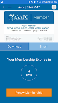 My AAPC APK screenshot 1