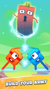 Merge Number Cube: 3D Run Game APK screenshot 1
