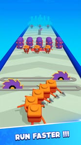 Merge Number Cube: 3D Run Game APK screenshot 1