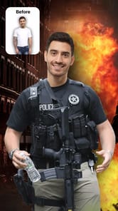 Police Suits - AI Photo Editor APK screenshot 1