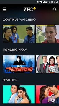 TFC: Watch Pinoy TV & Movies APK screenshot 1