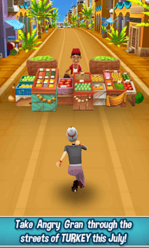 Angry Gran Run - Running Game APK screenshot 1