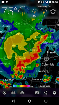 MyRadar Weather Radar APK screenshot 1