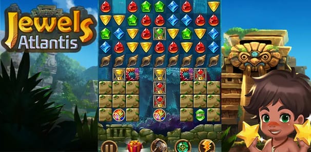 Jewels Atlantis APK screenshot 1