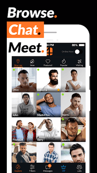 Adam4Adam RADAR Gay Chat & Dating App - A4A APK screenshot 1